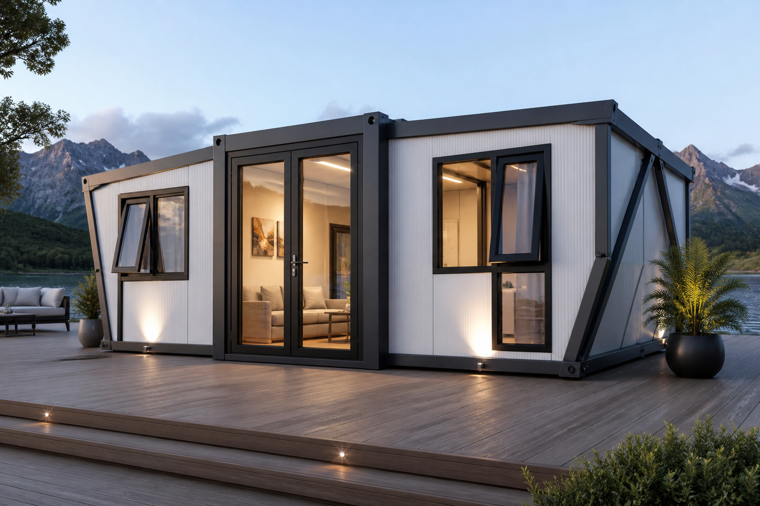 Modular Detachable Container Accommodation Village